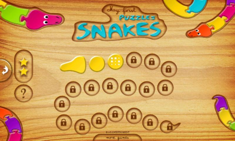 First Kids Puzzles: Snakes