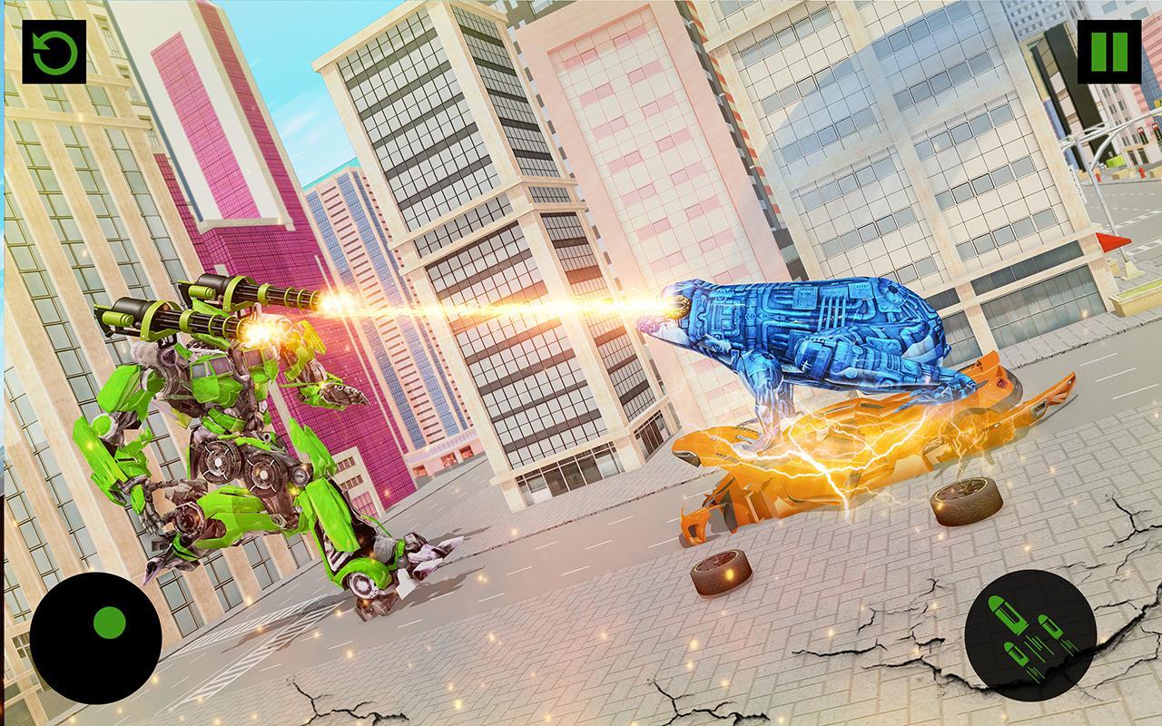 Grand Robot Transformation Simulator: Frog Robot