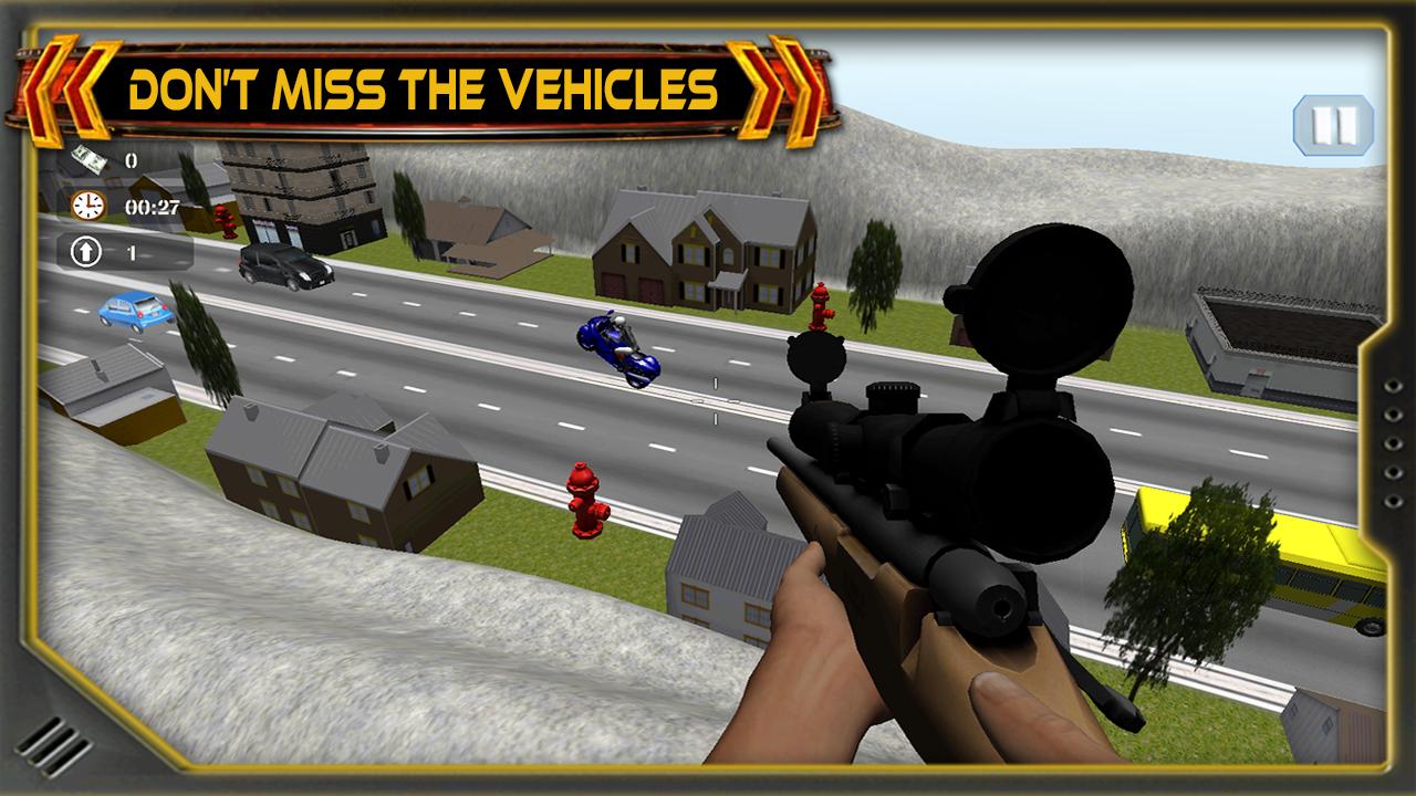 Real Traffic Hunter: Sniper