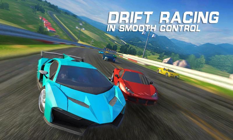 Fast car speed drift racing