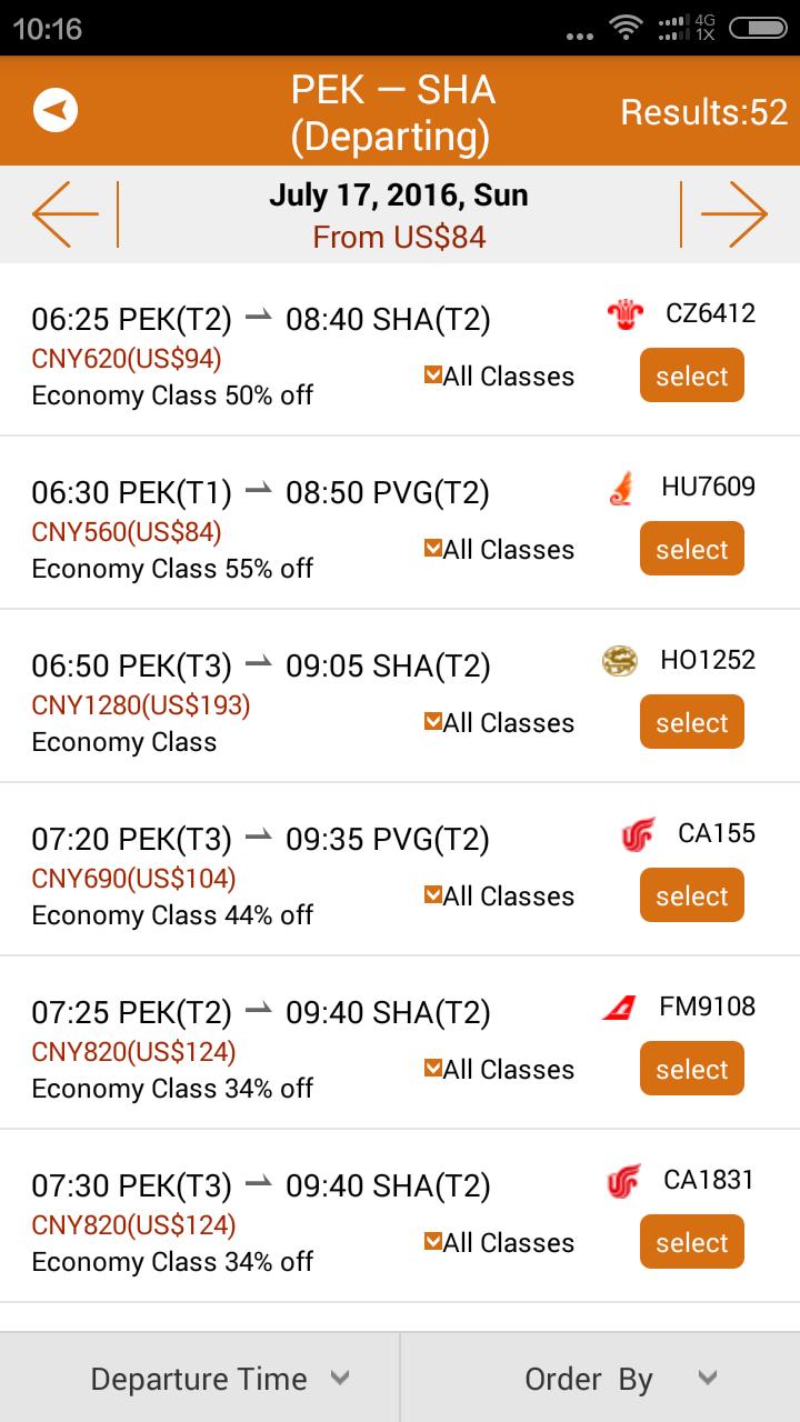 China Flights