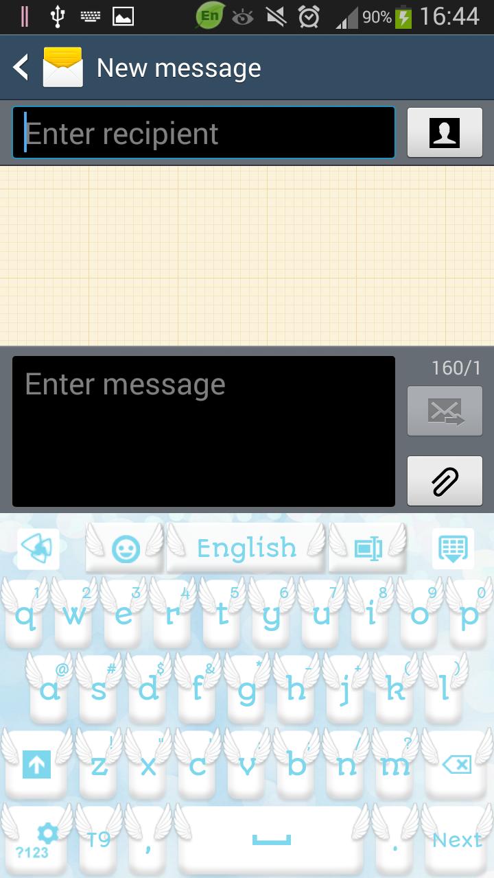 Angel Wings Keyboard