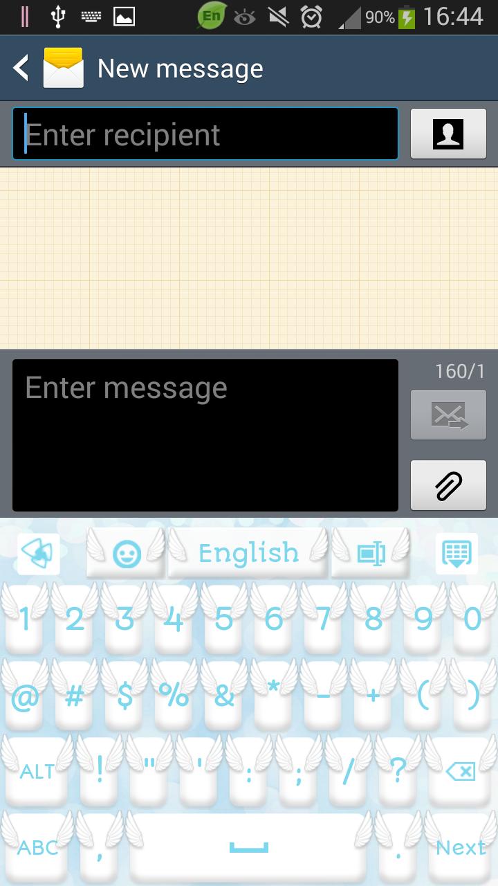 Angel Wings Keyboard