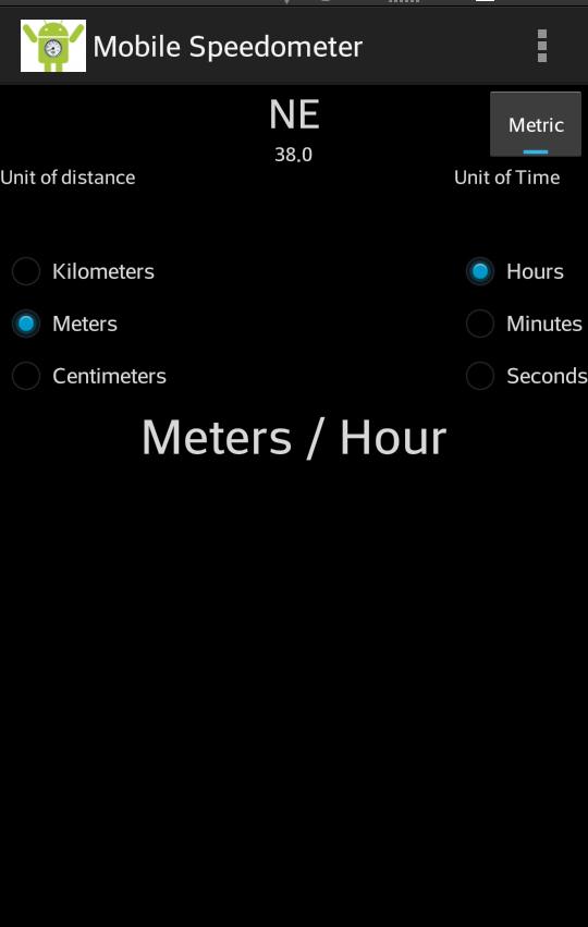 Mobile GPS Speedometer