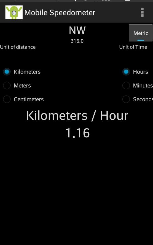 Mobile GPS Speedometer