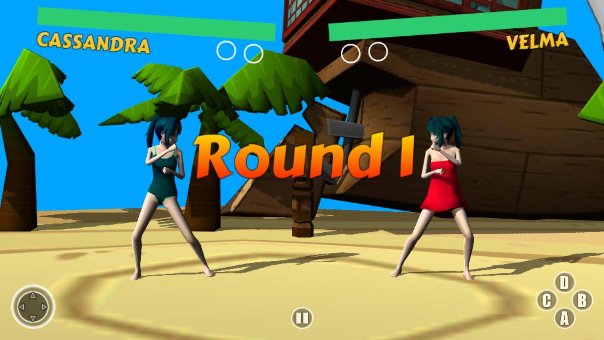 Bikini Girl Fighting Game