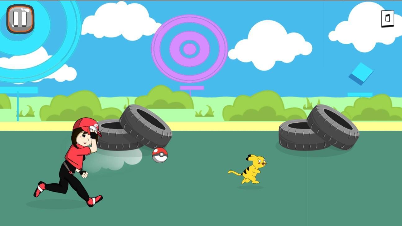 Pukemon Race & Catch Go -Girl