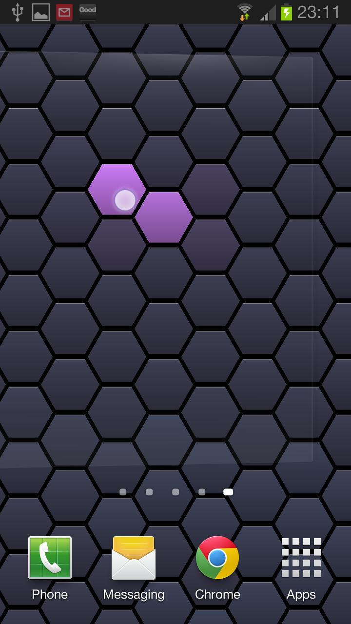 Hextile live wallpaper