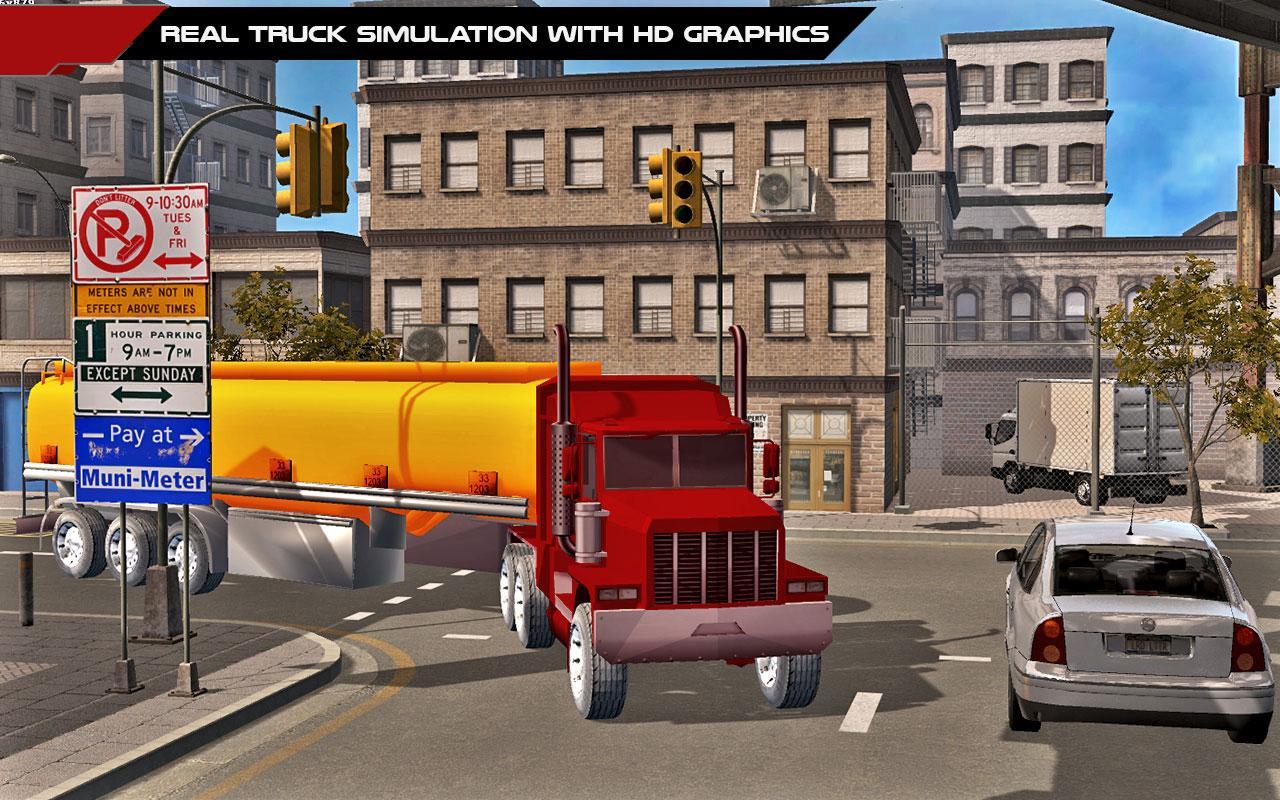 Grand City oil Truck Driver 3d