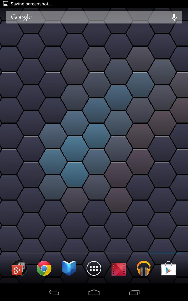 Hextile live wallpaper