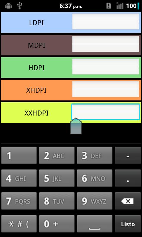 Screen Size Calculator