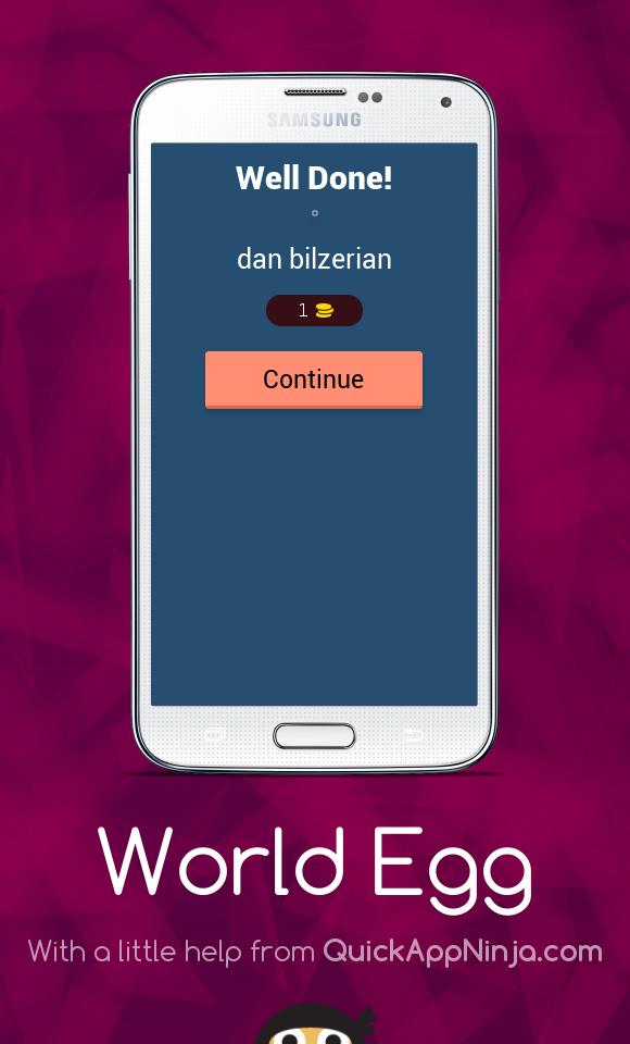 World Record Egg Celeb Quiz