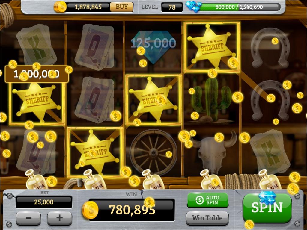 Wild wild west slot machines