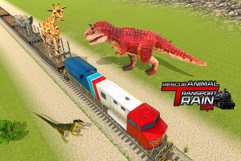 Animal Train Transport Game 2021: Train Games 2021