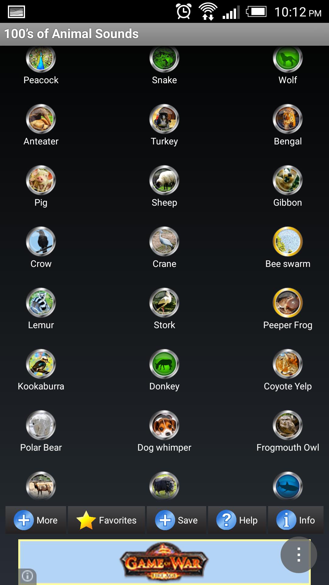 100'+ Animal Sounds & Buttons