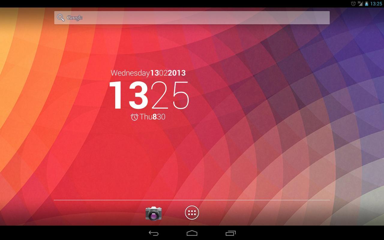 JB+ Digital Clock Widget
