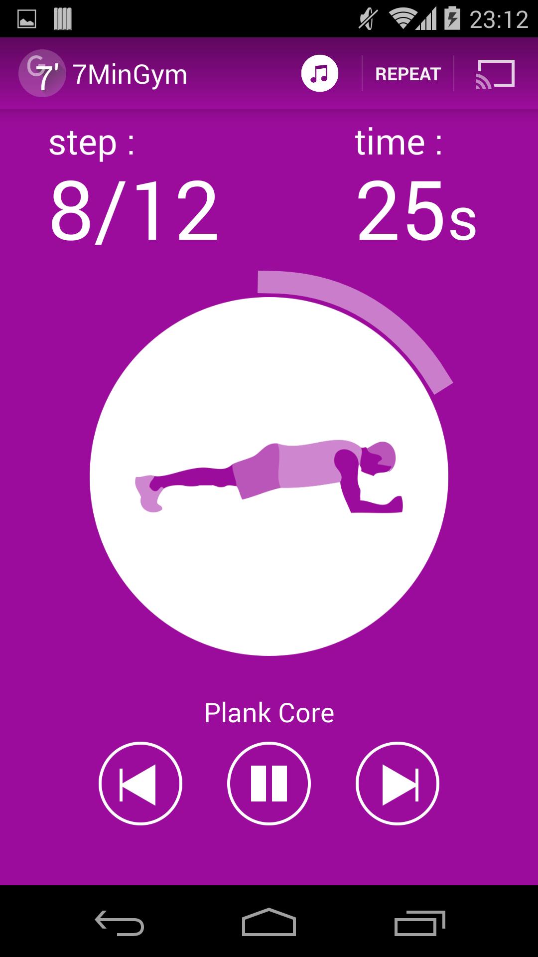 7MinGym Chromecast-AndroidTV