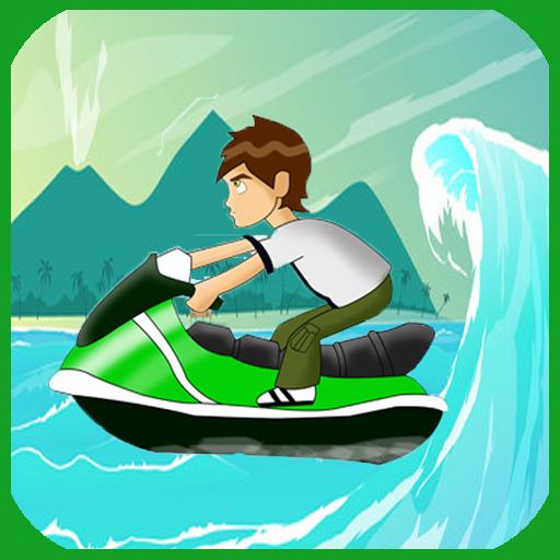 Ninja Ben Jetski 10 Racing Game