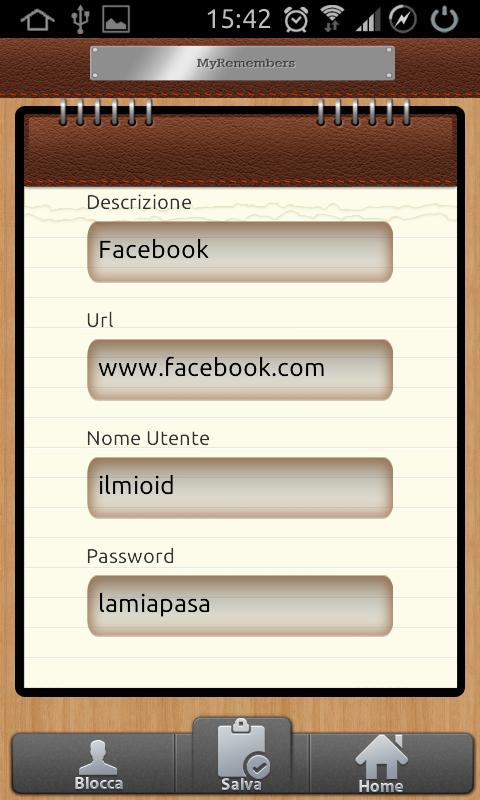 My Remembers Password Manager