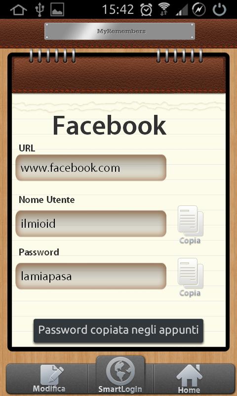 My Remembers Password Manager