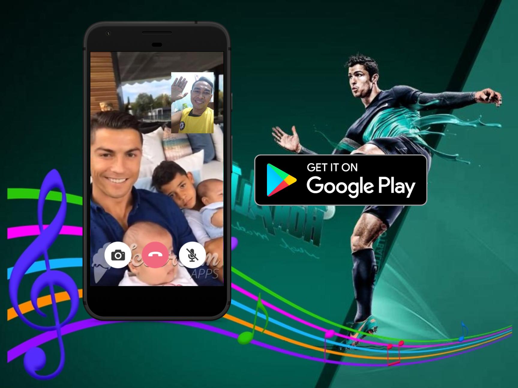 Ronaldo VidioCall Simulation