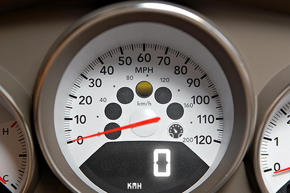 Racing Speedometer Dashboard