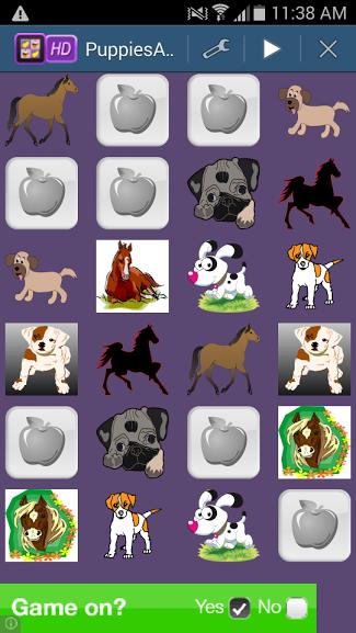Puppies & Ponies Memory Game