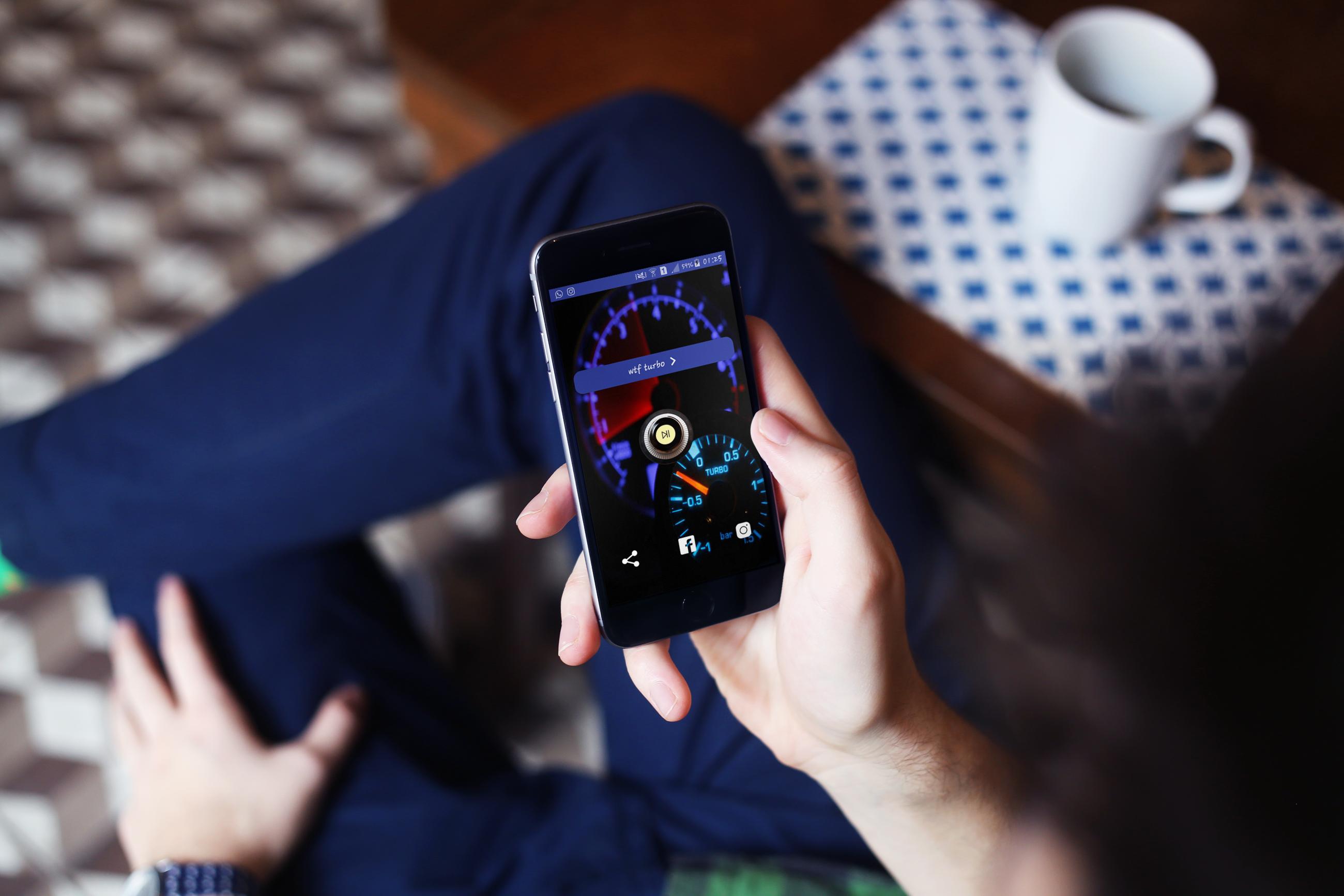 Car turbo Soundboard