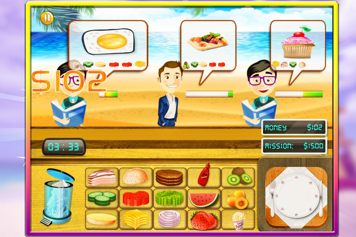 Snacks Maker : Beach Story