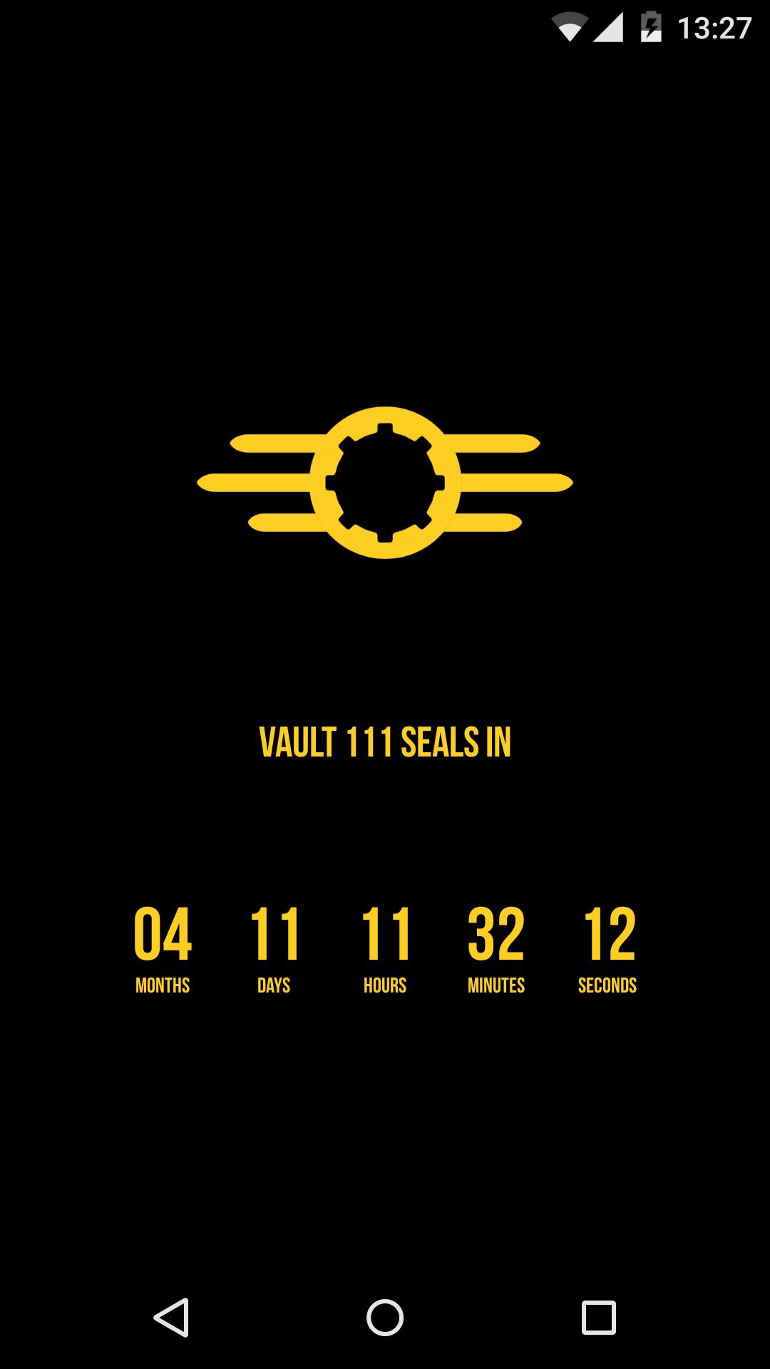 Countdown Wallpaper Fallout 4