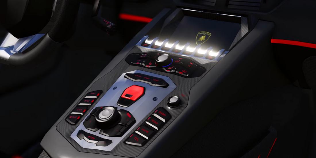 Aventador Driving 2017