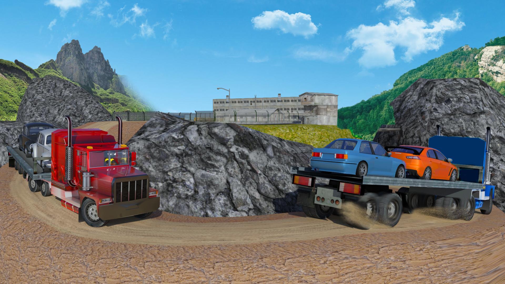 Crazy Car Transport Offroad