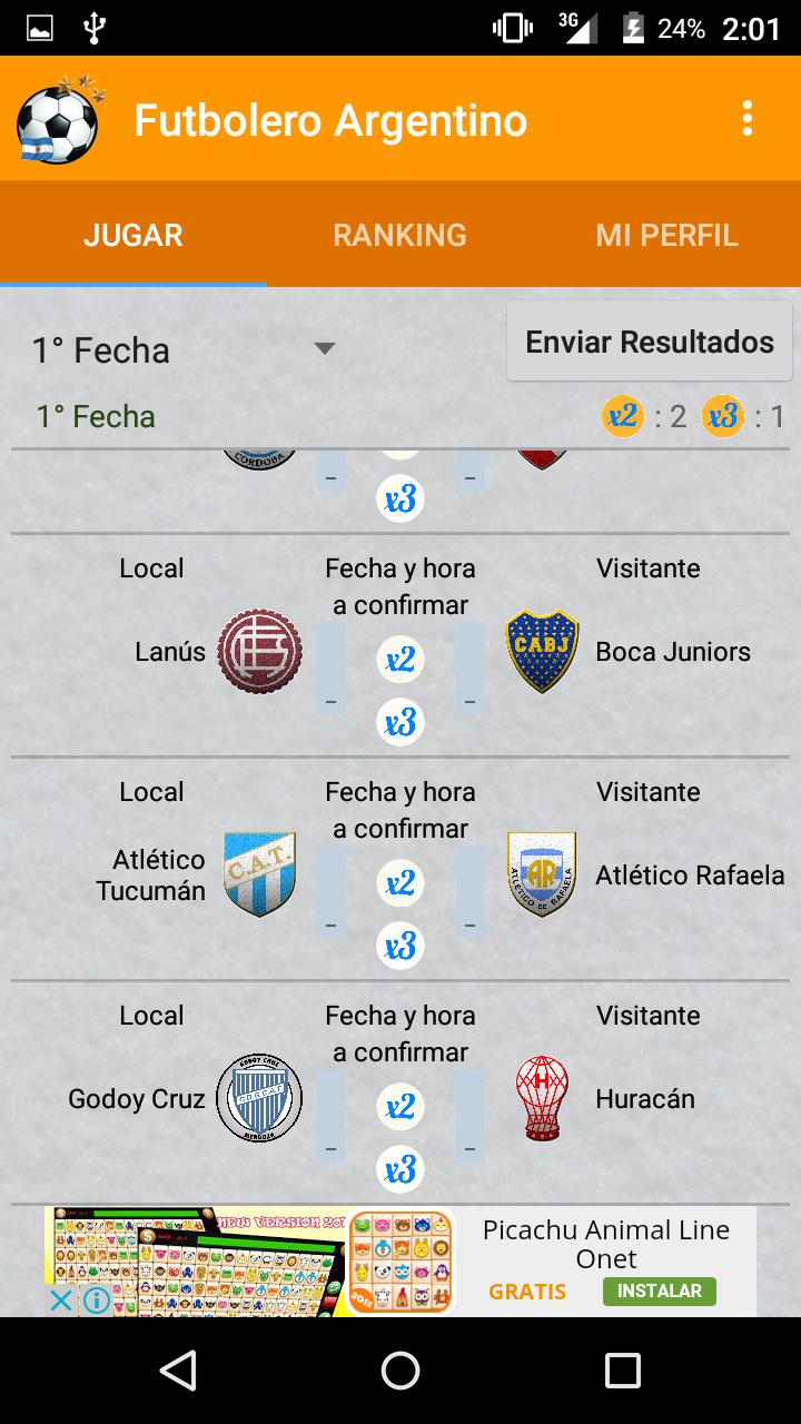 Futbolero Argentino (Prode)