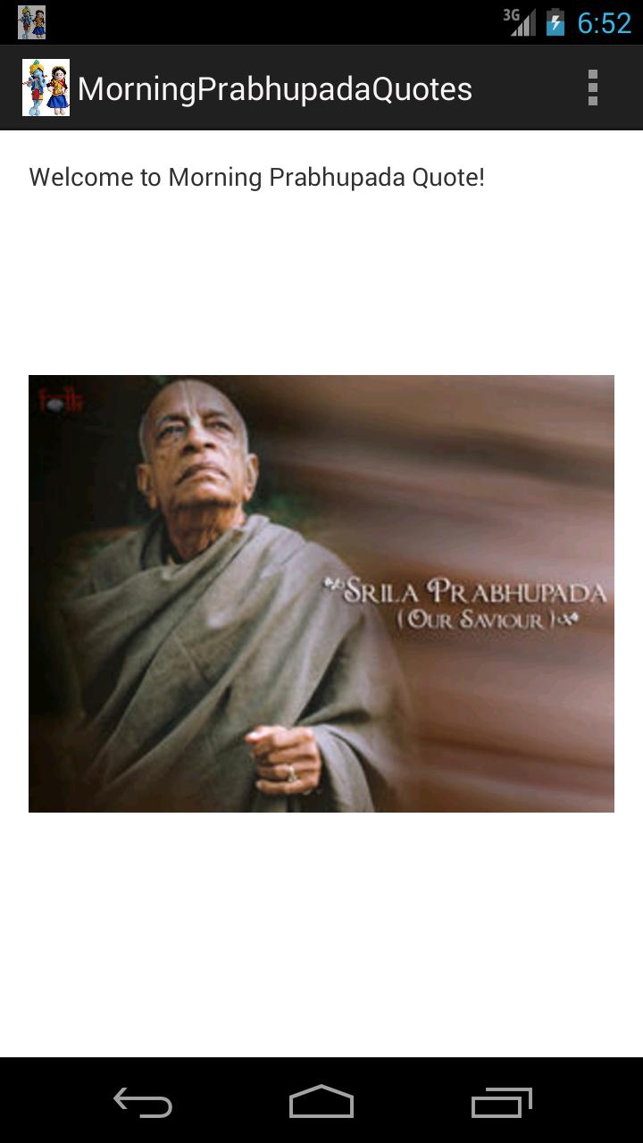 Morning Prabhupada Quotes