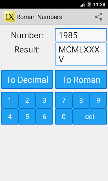 Roman Numbers