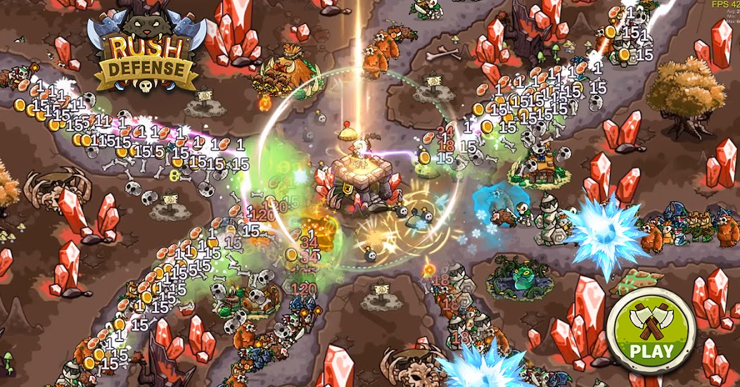 Rush defense: idle TD