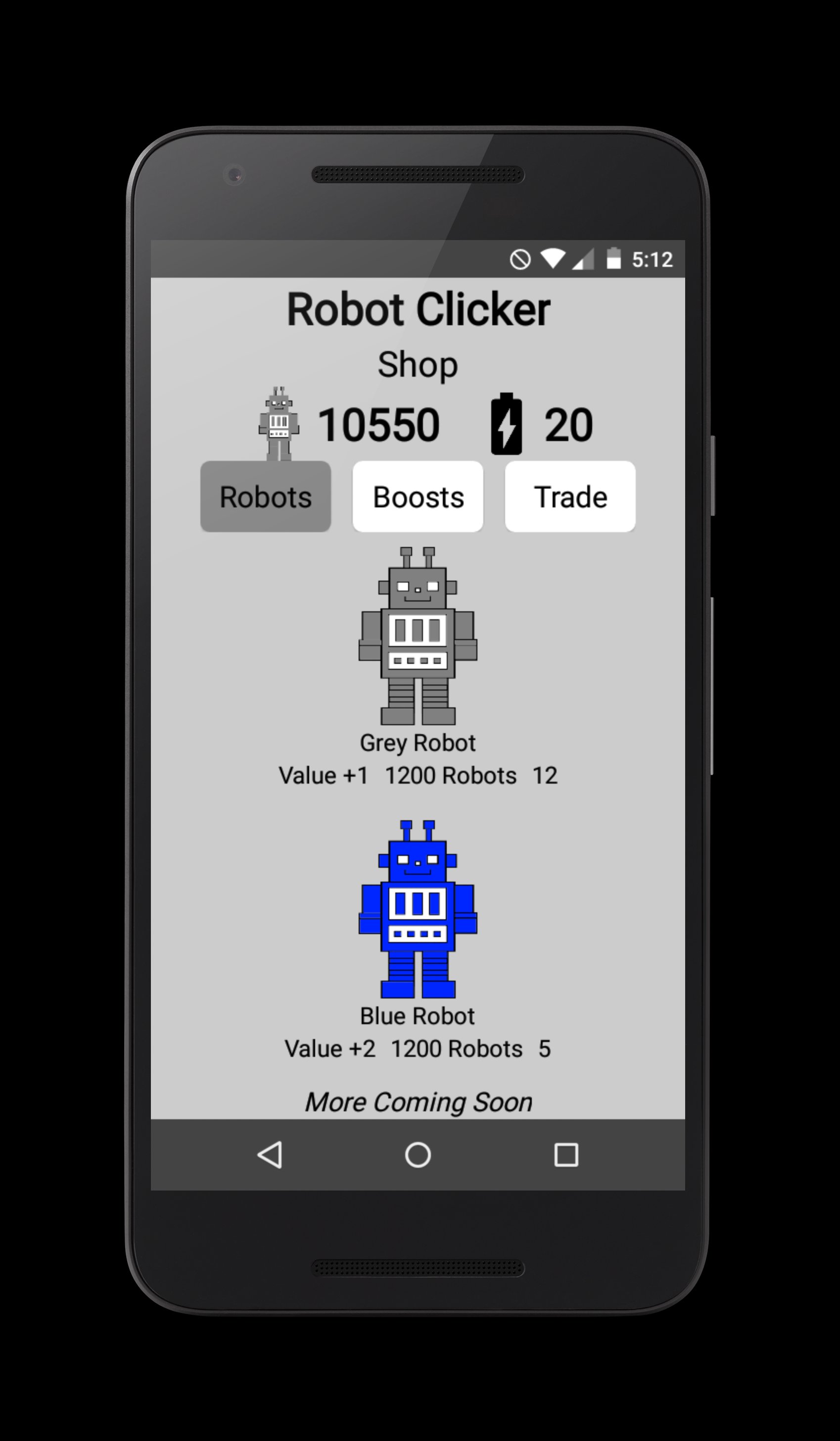 Robot Clicker