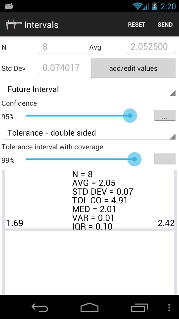 Statistical Intervals