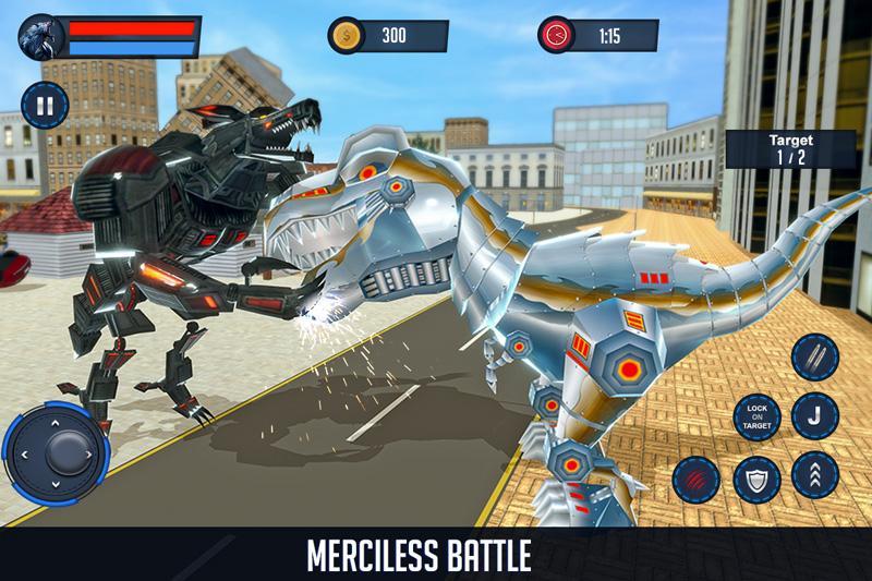 Robot Wolf Hero: City Rampage