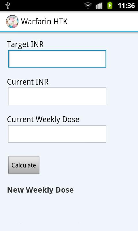 Warfarin Dosing HTK