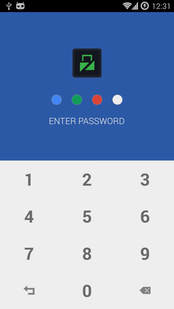 Lockdown Pro - Theme Blue