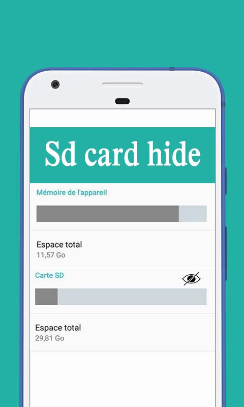 Hide SD Card