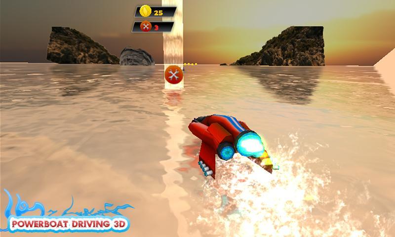 Powerboat Driving