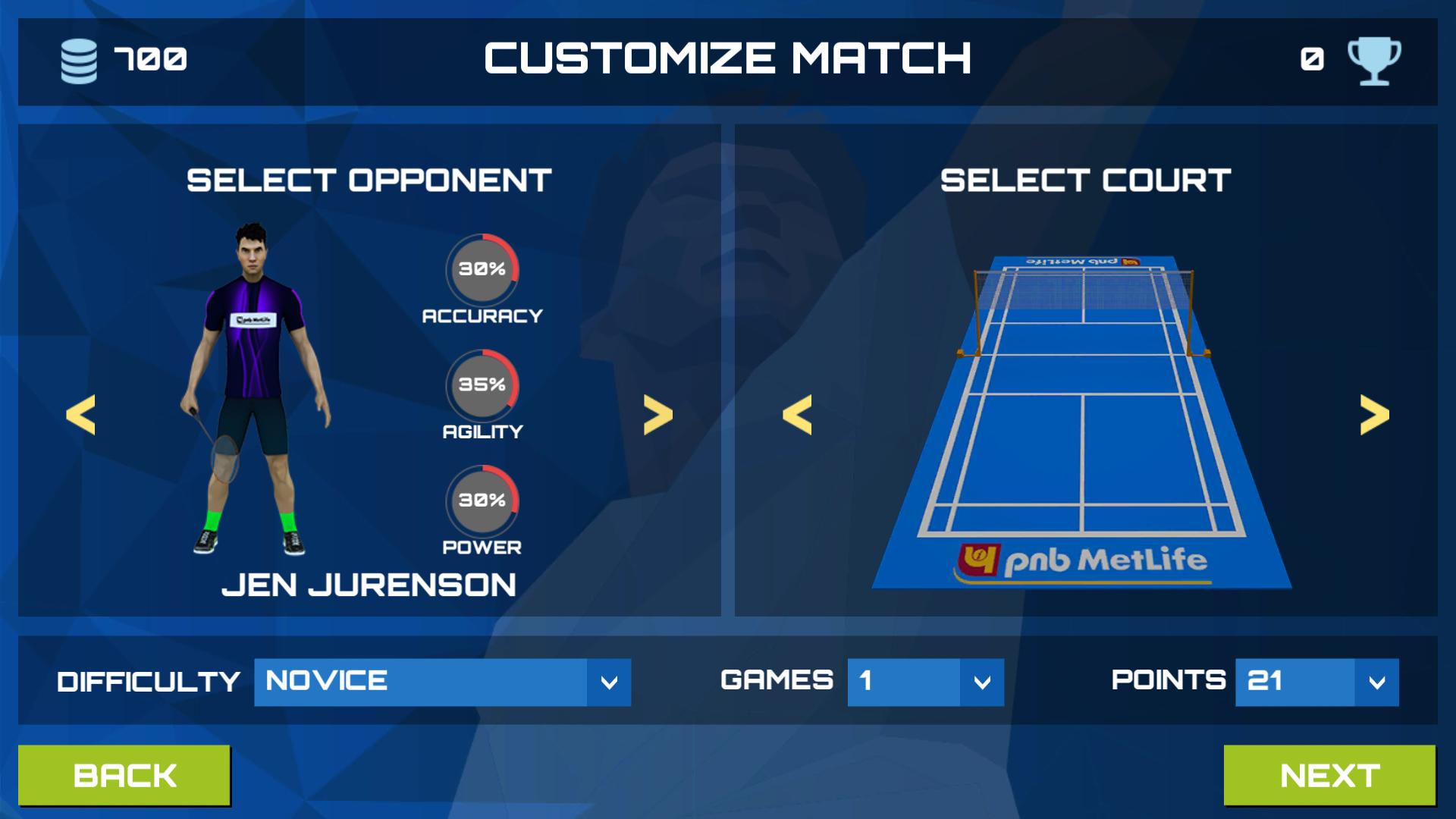 3D Pro Badminton Challenge