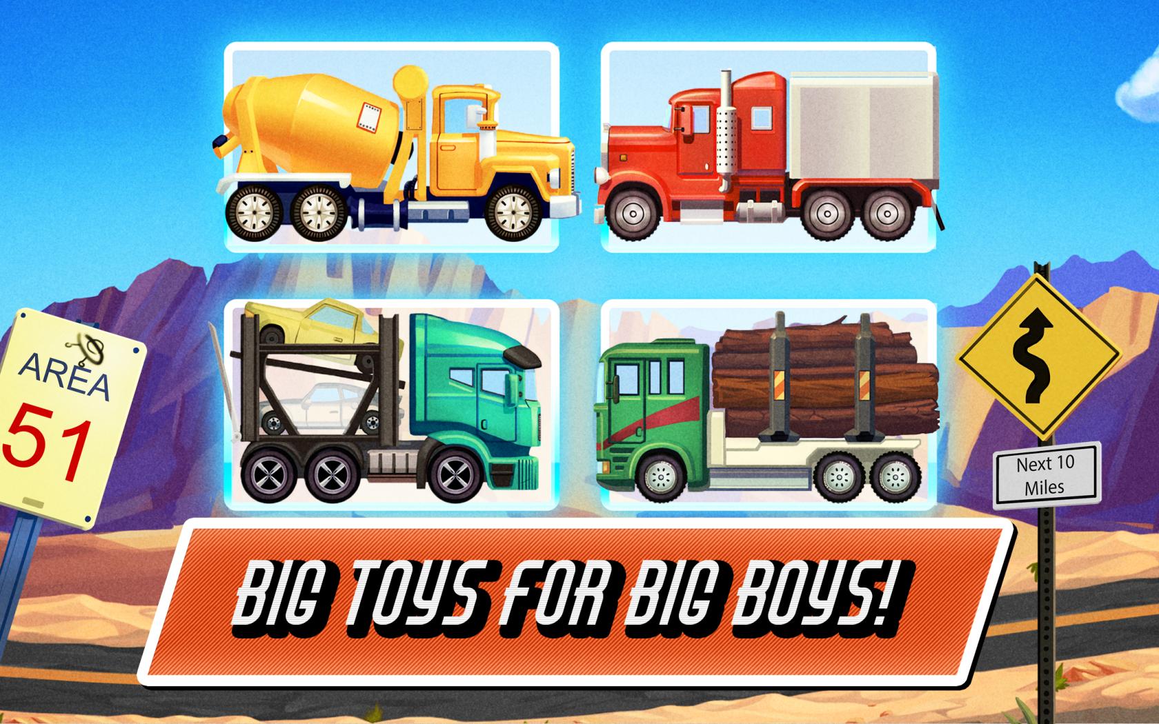 Truck Driving Race: US Route 66