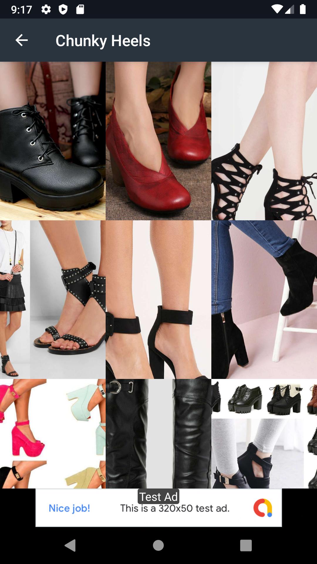 Chunky Heels Design
