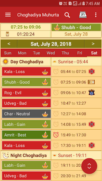 Hindu Calendar - Drik Panchang