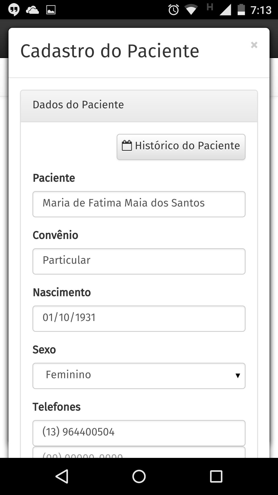 Consultorio App