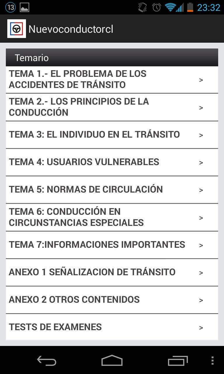 Nuevo Conductor