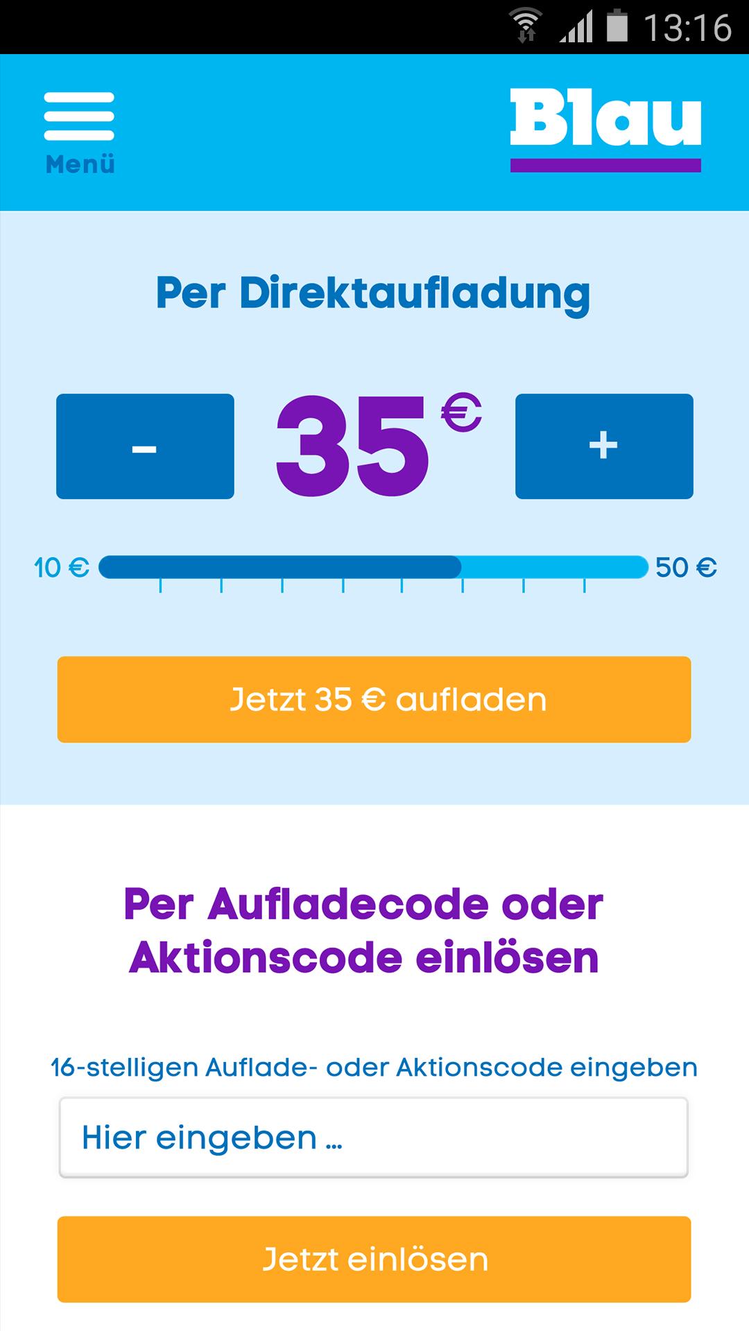 Blau App